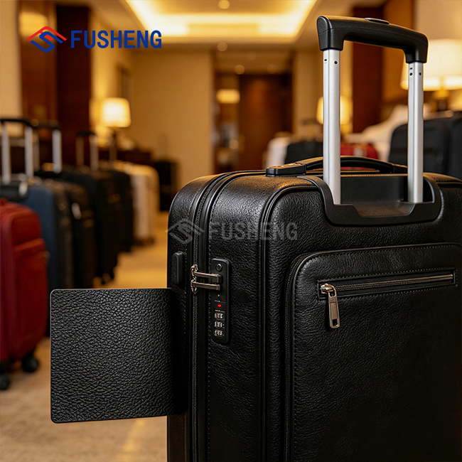 PVC Luggage Leather