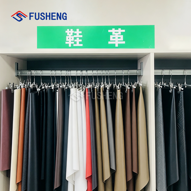 Soft synthetic leather for shoes